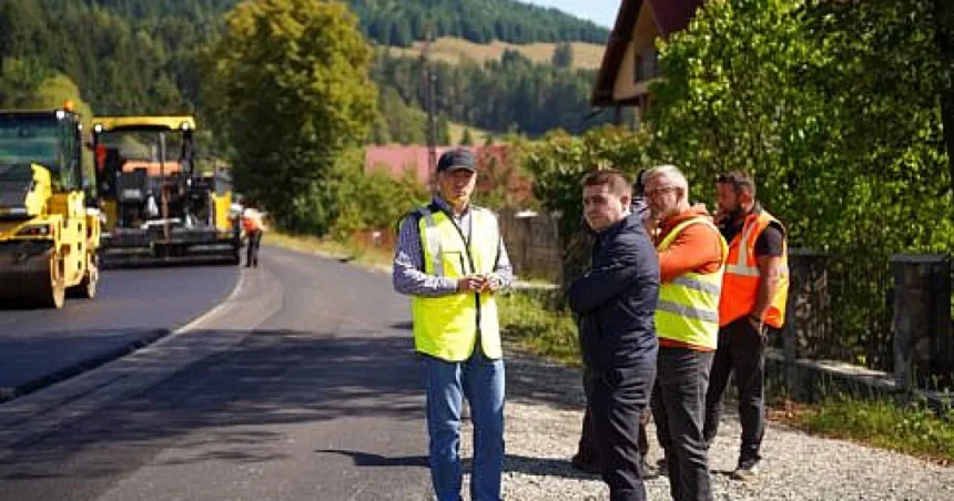 Șoldan: 10 din 17 kilometri ai DJ 176 sunt asfaltați, restul gata săptămâna viitoare