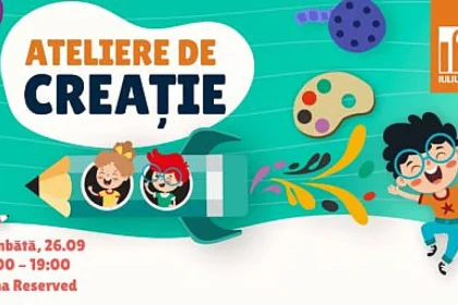 Spectacol și atelier de creație la Iulius Mall Suceava