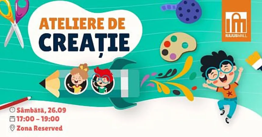 Spectacol și atelier de creație la Iulius Mall Suceava