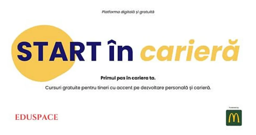 START în Carieră, platformă digitală gratuită pentru tineri pe piața muncii