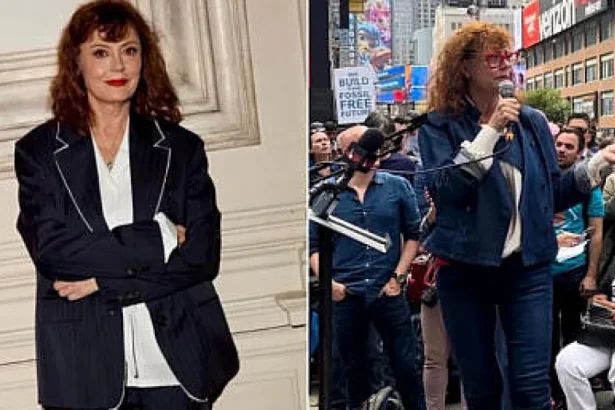 Susan Sarandon, reținută la New York în timpul unui protest anti-Netanyahu