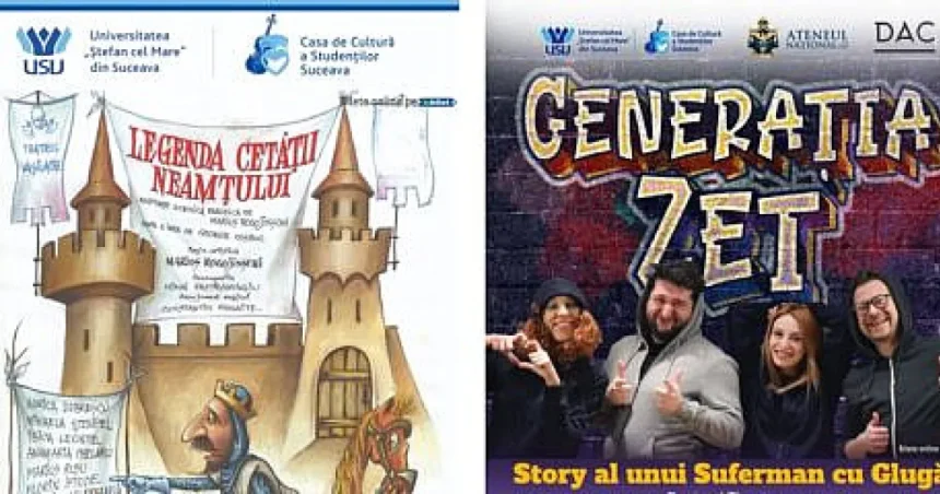 Teatru, muzică, stand-up și comunicare, în octombrie, la Casa Studenților Suceava