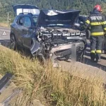 Trei persoane rănite grav într-un accident la Câmpulung Moldovenesc