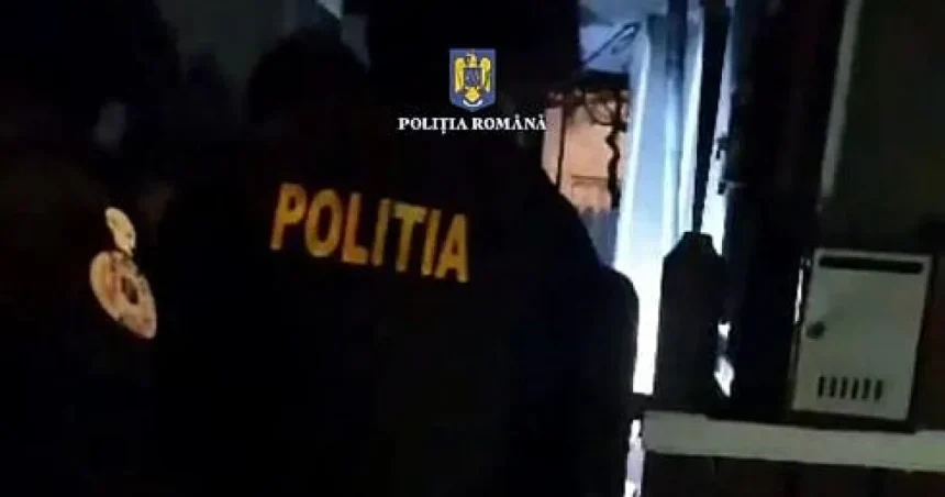 Ucrainean băut la volan, încătușat după ce a sărit la bătaie la polițiști
