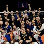 Volei masculin: România, în sferturi la CE, cu Rață și Lupu