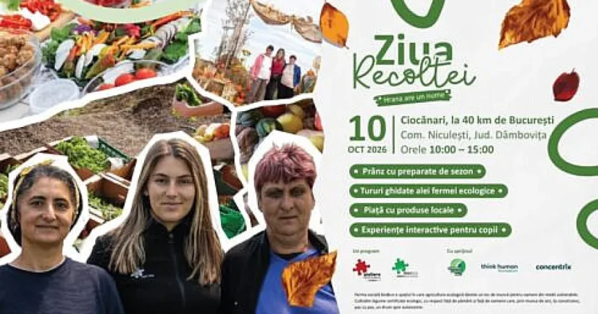 Ziua Recoltei 2026: femeile din spatele hranei ecologice