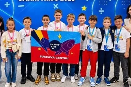 10 premii pentru SmartyKids Suceava Centru la Olimpiada Națională de Aritmetică Mentală