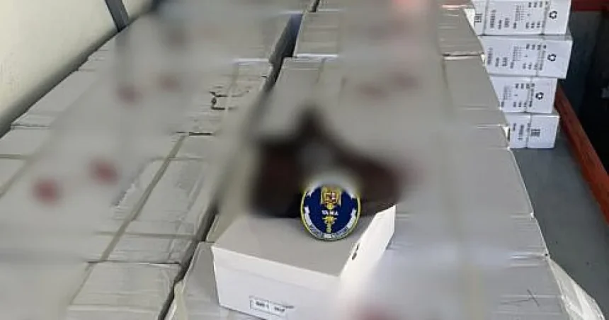 1.300 de perechi de încălțăminte „de marcă”, de 4,9 milioane de lei, oprite la Isaccea