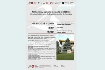 25 de ani de la înființarea Ordinului Arhitecților, eveniment la Bacău