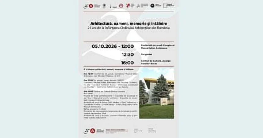 25 de ani de la înființarea Ordinului Arhitecților, eveniment la Bacău