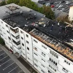 ALES Club Bucovina reface acoperișul distrus de incendiu la blocul din Burdujeni
