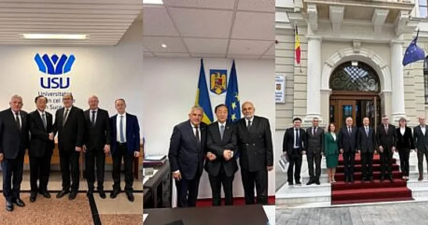 Ambasadorul Coreei, prima vizită în Suceava, la invitația consulului onorific