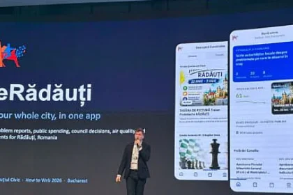 Aplicații civic tech din Rădăuți, prezentate la How to Web 2026