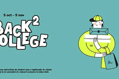 Back to College la Iulius Mall Suceava: reduceri, cadouri și șansă la o boxă JBL