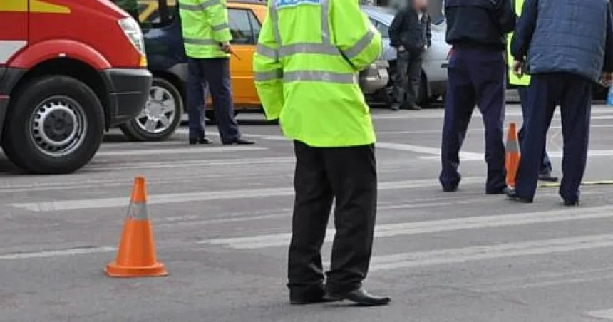 Bărbat lovit pe trecerea de pietoni din Gura Humorului