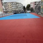 Baza sportivă de la Colegiul „Mihai Eminescu” Suceava prinde viață