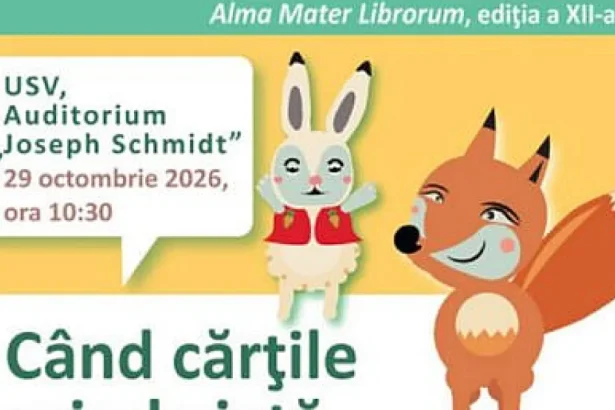 Cărțile prind viață la Salonul Internațional de Carte „Alma Mater Librorum”
