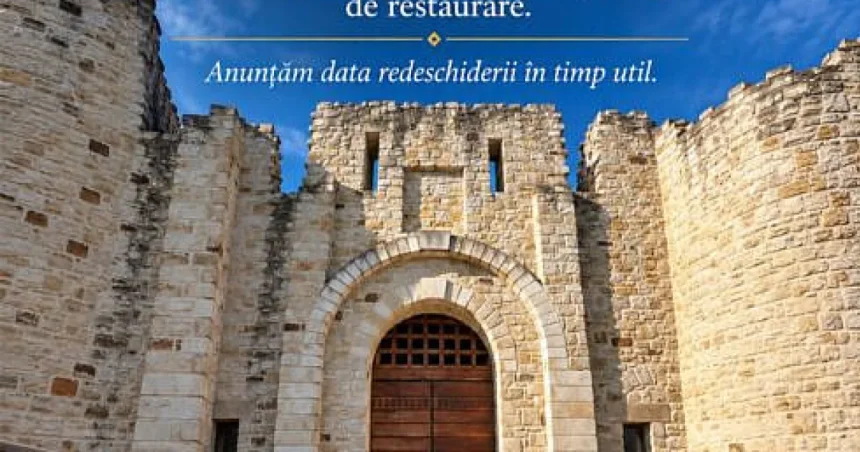 Cetatea de Scaun a Sucevei se închide temporar din 12 octombrie