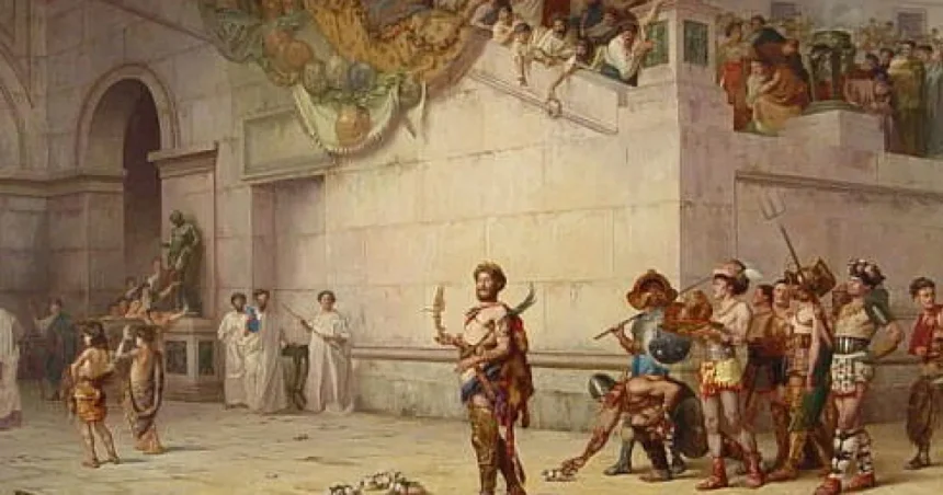 Commodus preia puterea la Roma în 180 d.Hr.