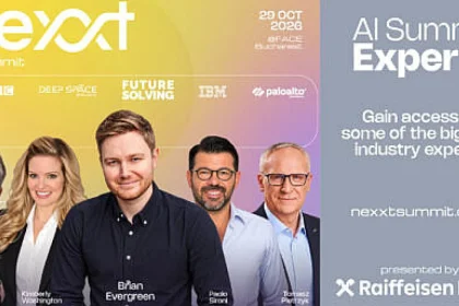 Companii de top în AI vin la NEXXT AI Summit, în București