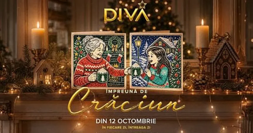 Crăciunul la DIVA: Din 12 octombrie revin filmele festive