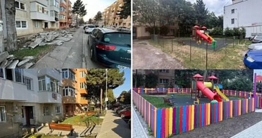 Cușnir arată transformarea cartierului Burdujeni în câteva luni