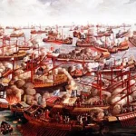 Europa creștină învinge turcii la Lepanto în 1571