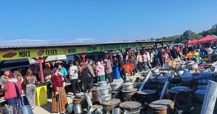 Fabrica de mici de la Verești, luată cu asalt duminica. Peste 6.000 de mici vânduți rapid
