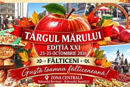 Fălticeniul găzduiește la finalul săptămânii o nouă ediție a „Târgului Mărului”