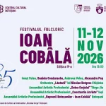Festivalul „Ioan Cobâlă” revine la Botoșani cu două zile de muzică tradițională