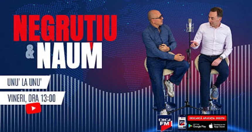 Florin Negruțiu și Radu Naum, față în față la o nouă dezbatere