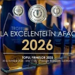 Gala Excelenței în Afaceri 2026 și Topul Firmelor Bucovina 2025, organizate la Suceava