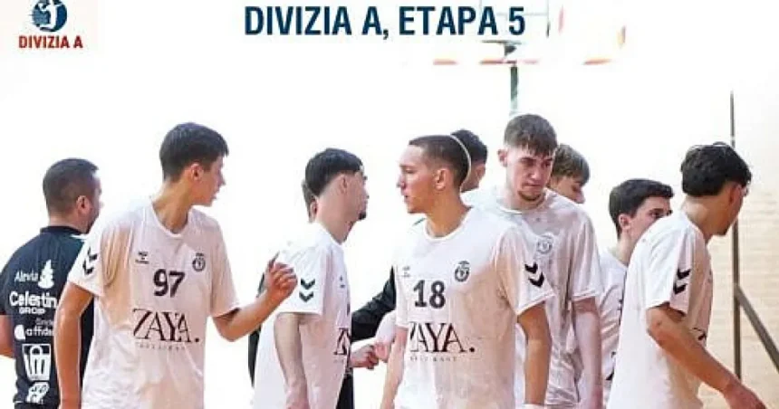 Handbal masculin Divizia A: CSU Suceava 2, învinsă la limită de CSM Vaslui 2