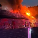 Incendiu devastator la o casă din Frumosu