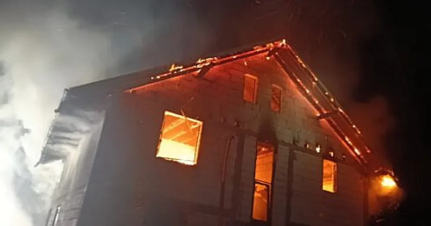 Incendiu devastator la o locuință din Frasin: pagube de 100.000 de lei