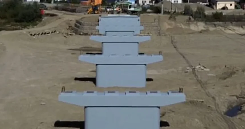 Infrastructura noului pod de pe DN 2E din Vicovu de Sus, finalizată