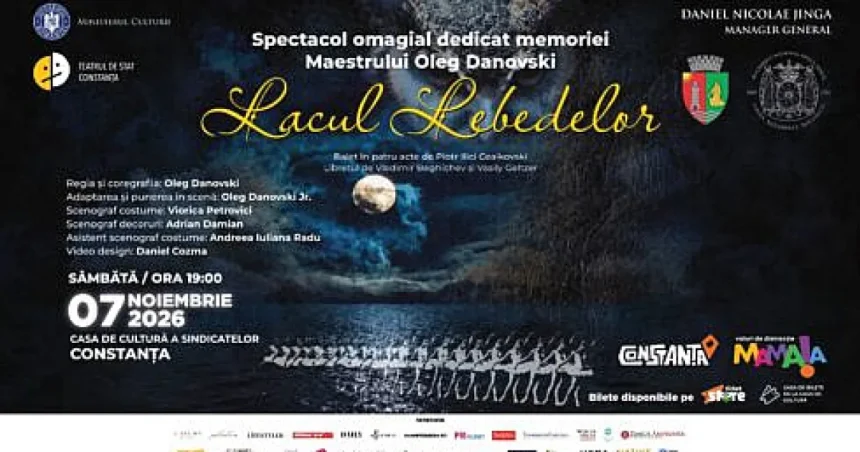 „Lacul lebedelor” revine pe scenă, în omagiu pentru Oleg Danovski