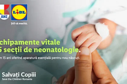 Lidl România donează peste 3,2 milioane de lei pentru dotarea a 15 secții de neonatologie