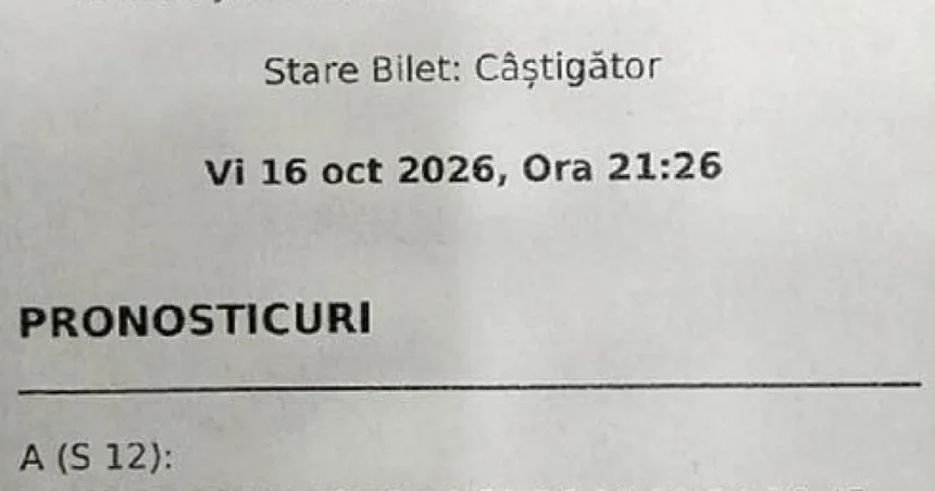 O femeie din Suceava a câștigat peste 1,87 milioane de euro la Joker