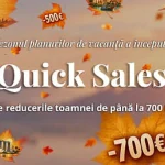 Peste 60 de vacanțe cu reduceri de până la 700 de euro în campania Quick Sales