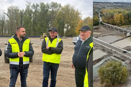 Podul dintre Cornu Luncii și Mălini, demolat. Se construiește un pod nou