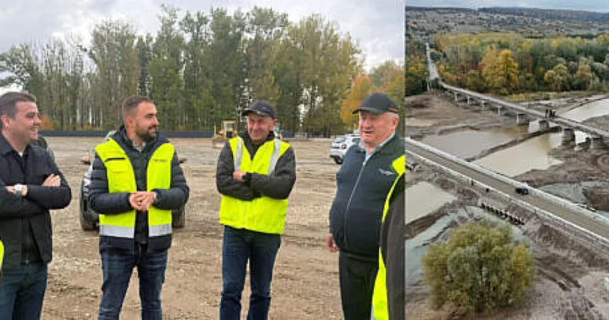 Podul dintre Cornu Luncii și Mălini, demolat. Se construiește un pod nou