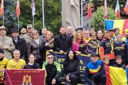 Prefectul Bogdan George Păstrăv a primit Ștafeta Veteranilor „Invictus”