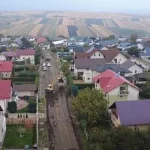 Primăria Șcheia continuă lucrările pe strada Păcii