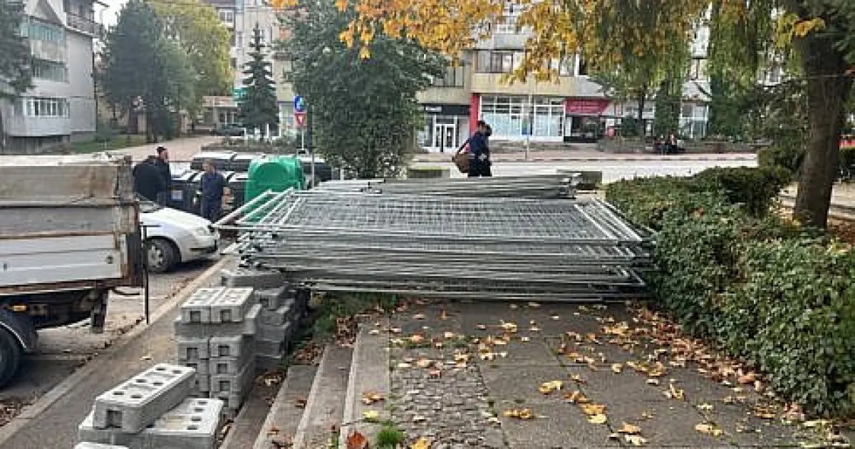 Primăria Suceava reabilitează parcul Mărășești: „Reconstruim de la temelie”