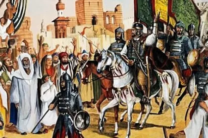 Saladin cucerește din nou Ierusalimul în 1187