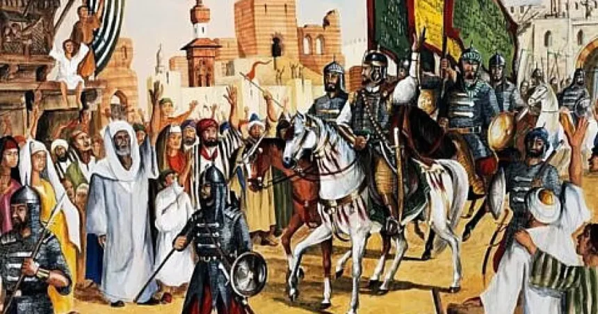 Saladin cucerește din nou Ierusalimul în 1187