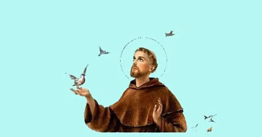 Sfântul Francisc moare la Assisi în 1226