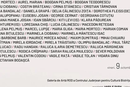 Simpozionul de Pictură „Școala de la Bistrița” revine la Galeria ROD