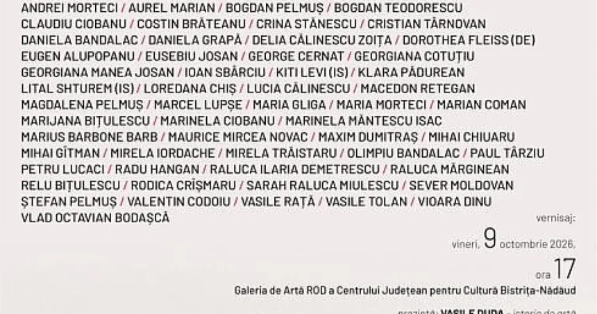 Simpozionul de Pictură „Școala de la Bistrița” revine la Galeria ROD